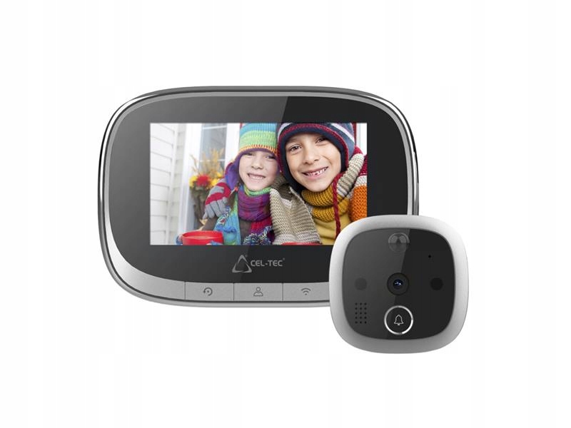 Dverné kukátko Cel-tec DK500 WiFi Tuya