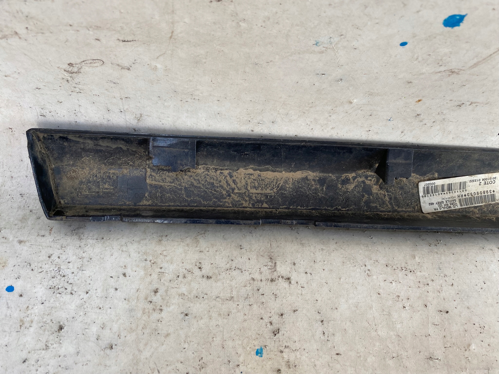 VOLVO V70 S80 06- moulding door right front 30791066