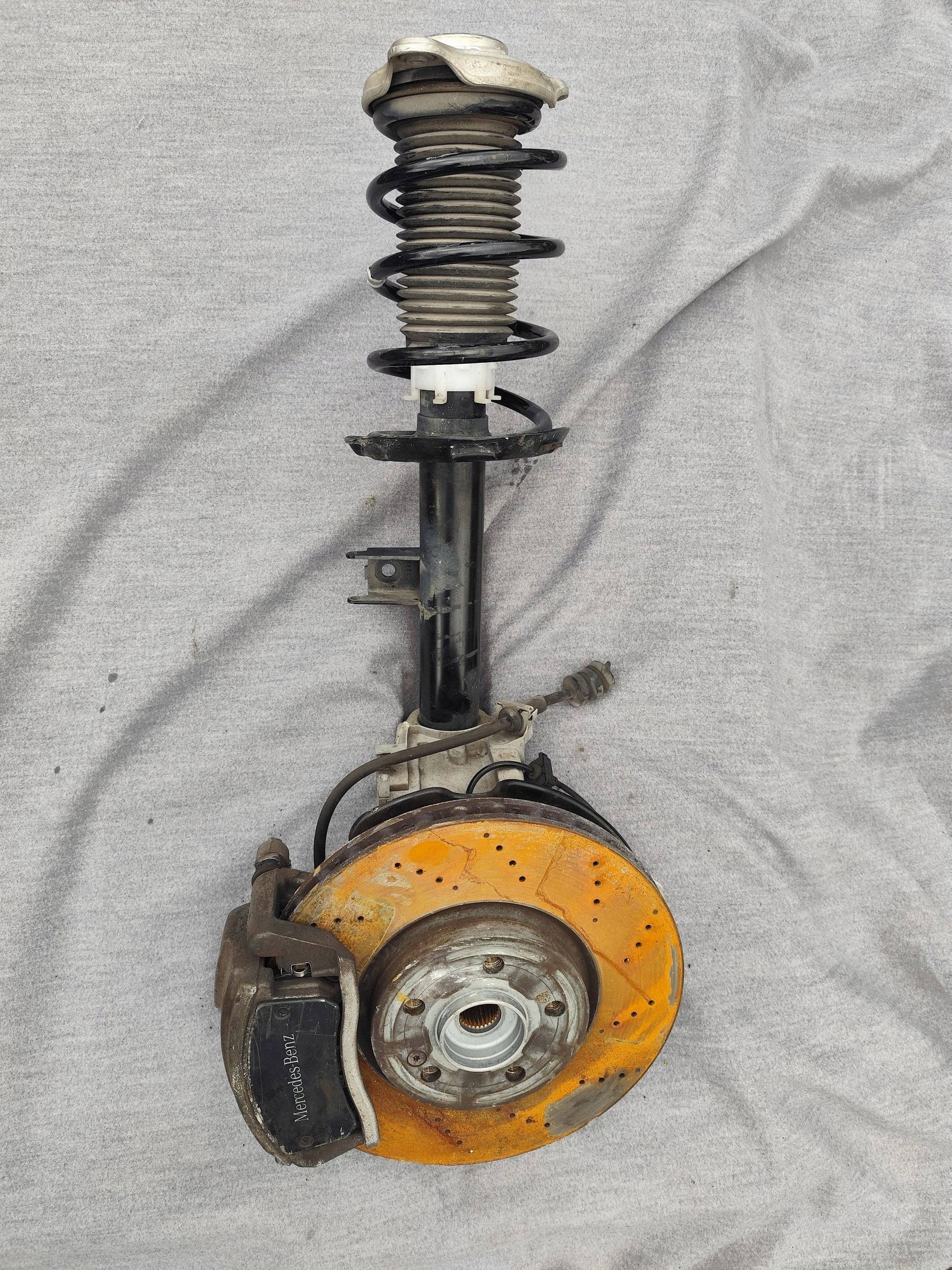 MERCEDES GLA 247 swing shock absorber front left complete