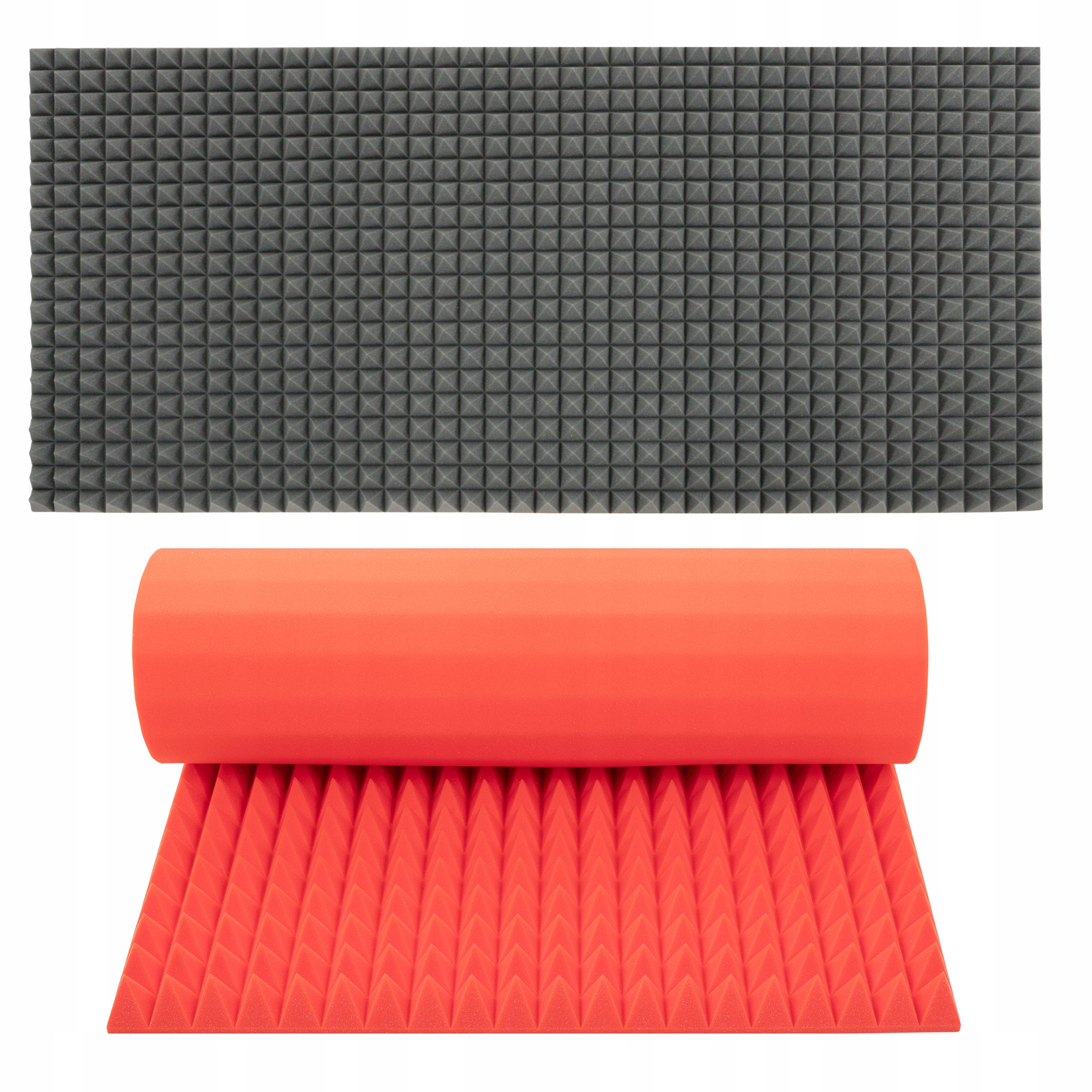 Akustická pena Bitmat Piramidka 7 cm pre streamovacie skúšobné miestnosti 4 m2