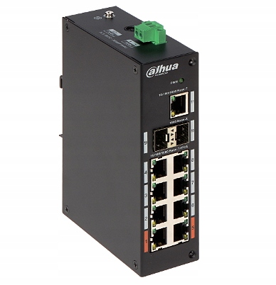Switch Dahua PFS3211-8GT-120-V2, 8x Gigabit Ethernet, stolný