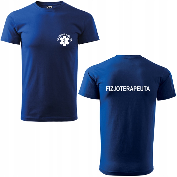 

Męska koszulka z nadrukiem Fizjoterapeuta r. 3XL