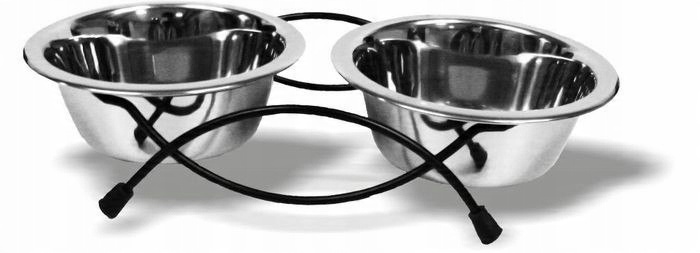 

Stojak Happet M118 druciany-U,2 miski 0.2l