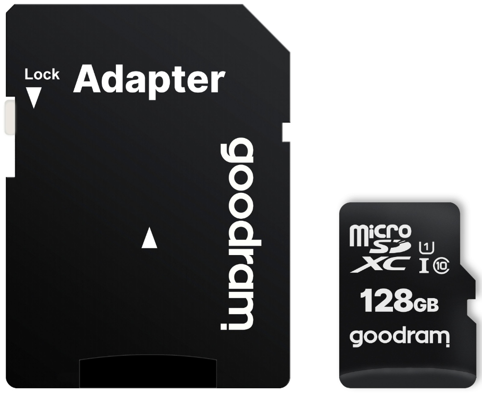 Goodram Paměťová Karta 128 Gb Micro Sdhc Adaptér Sd 10 Class