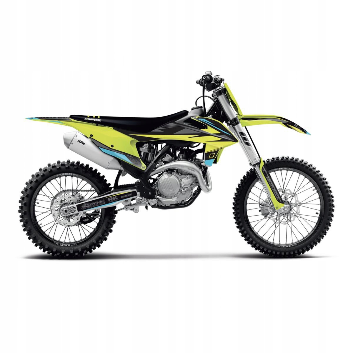 Blackbird Sada Nálepiek (olepov) Poťah Na Sedadlo Ktm S