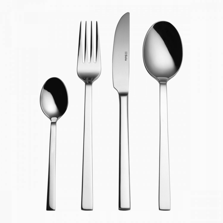 Sada príborov 24 nerezová oceľ, príbory Sola