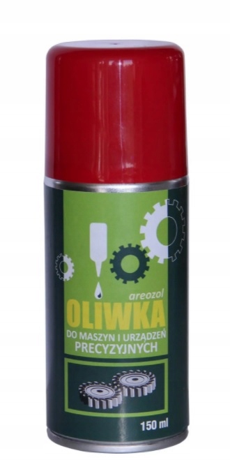 

Oliwka w sprayu do maszyn urządzeń precyzyjnych