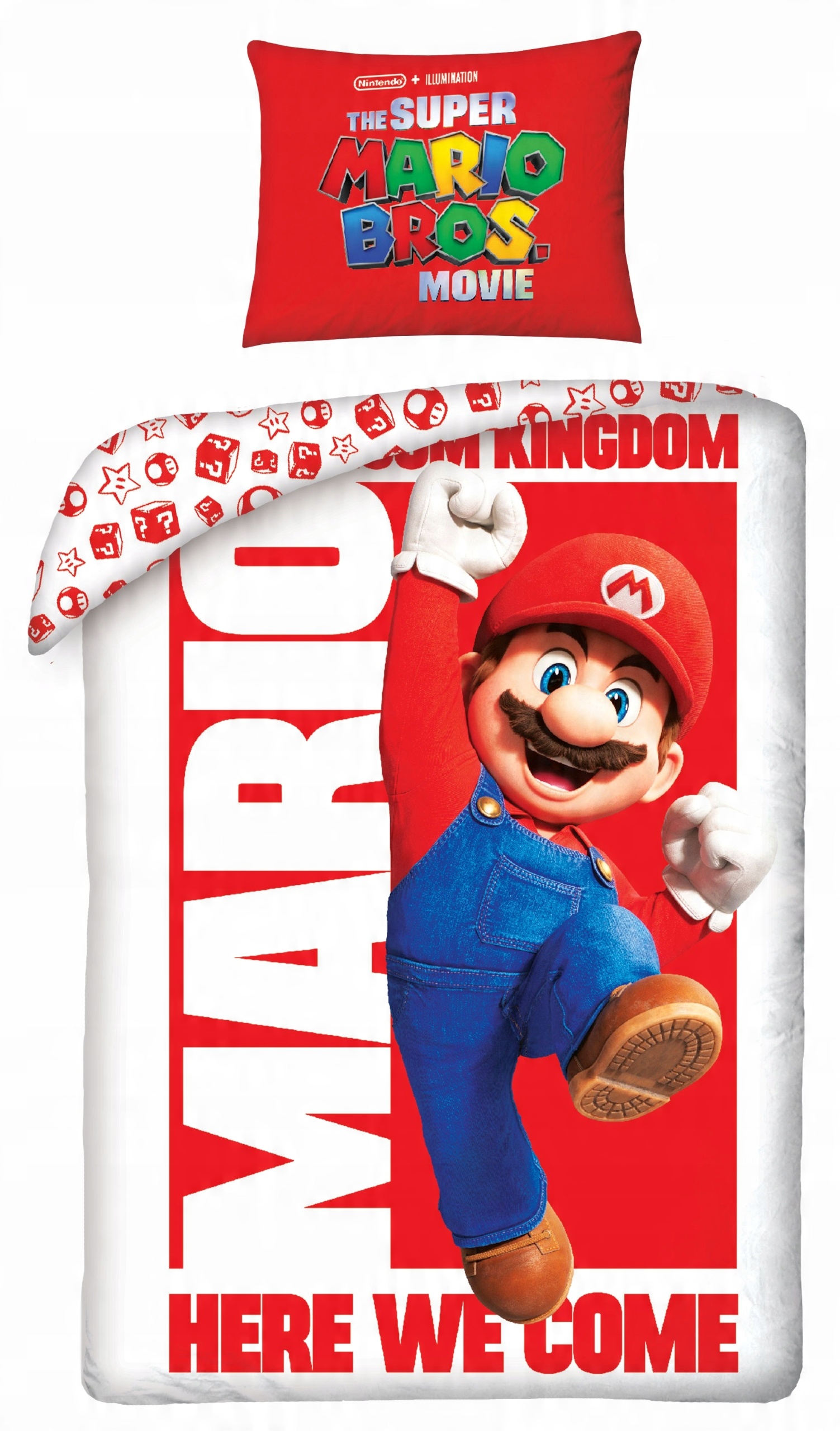 

140x200 Pościel bawełna Mario I Luigi