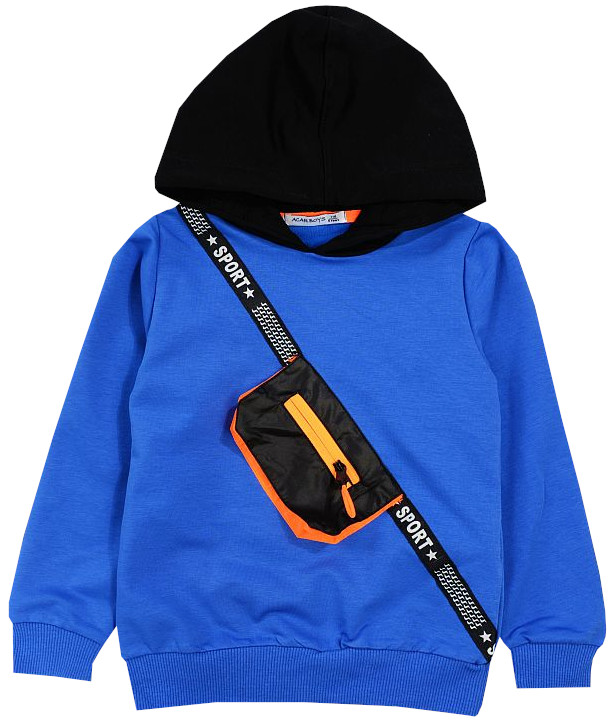 

Bluza Kangurka Kaptur neon kieszonka 122 J76P