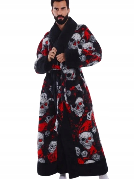 Dlouhý Župan Lebky Čachy, Teplý Župan Jako Halloweenský Kabát