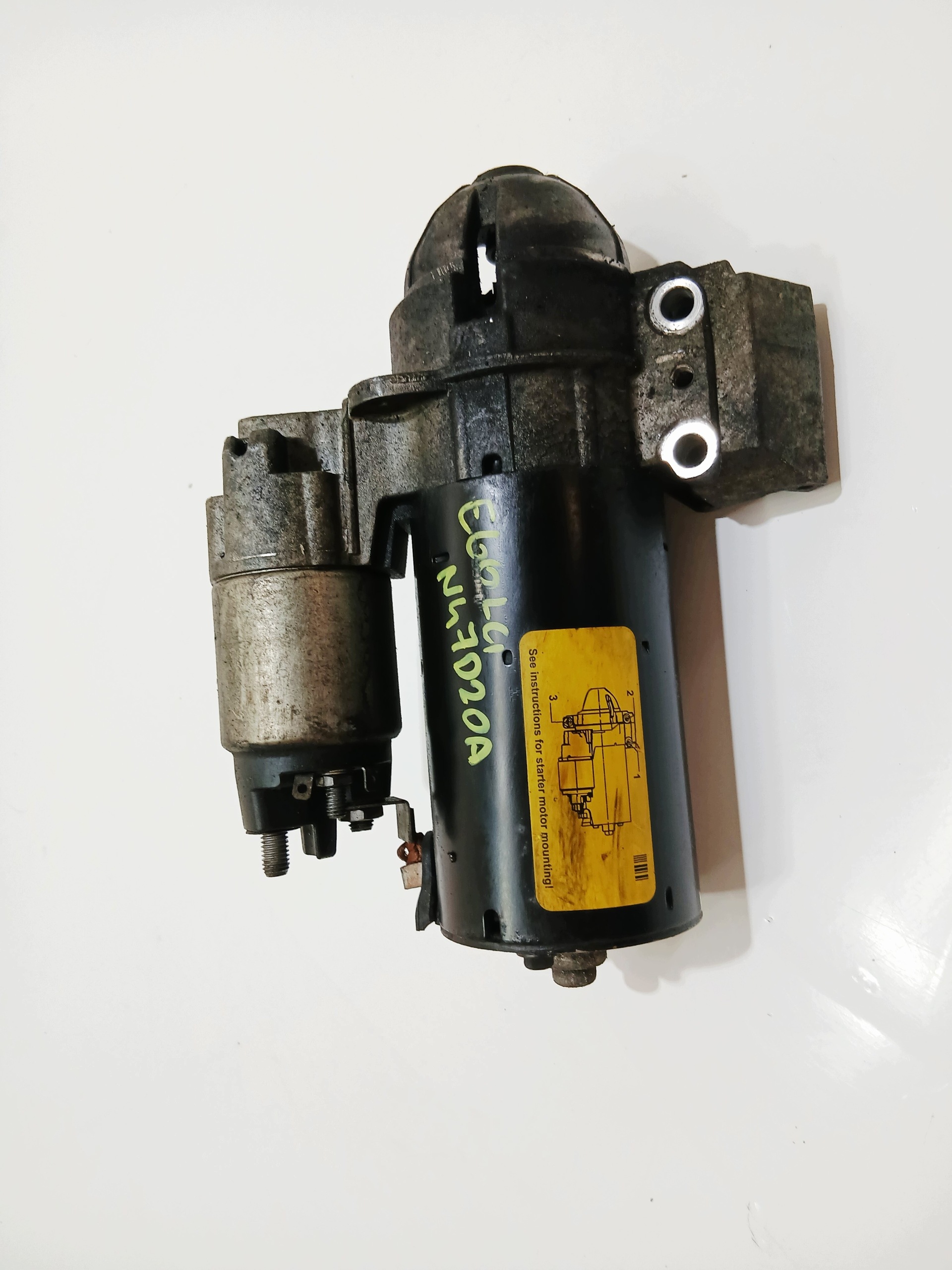 startér BMW E60 E61 N47D20A 2.0D 7801203 (0001006) OE