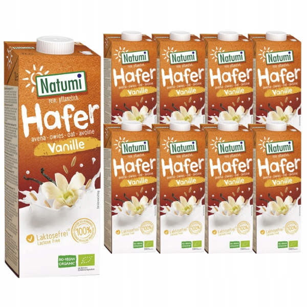 Levně Ovesno-vanilkový nápoj Bio 1 l Natumi