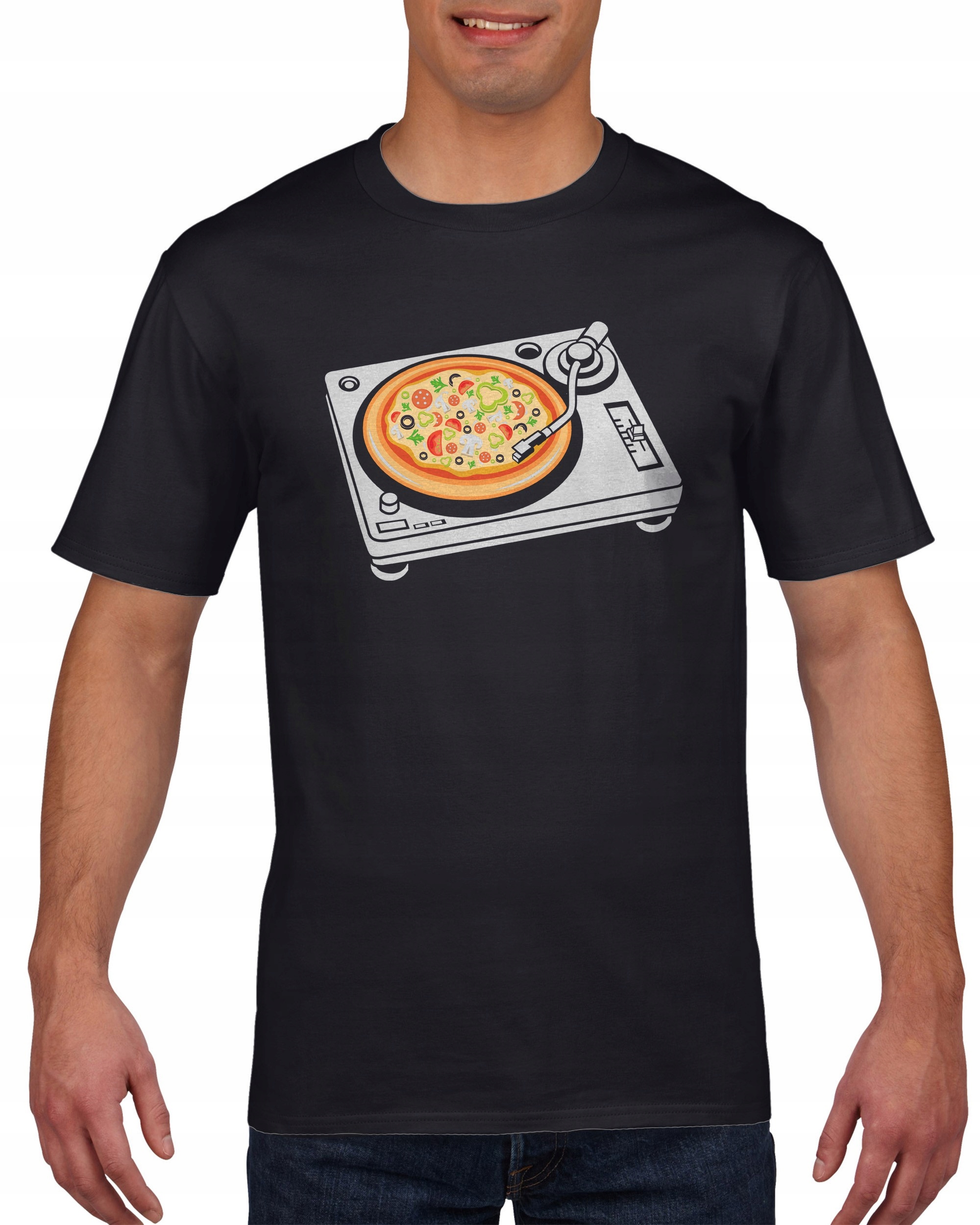 

Koszulka męska Pizza Winyl Gramofon c XL