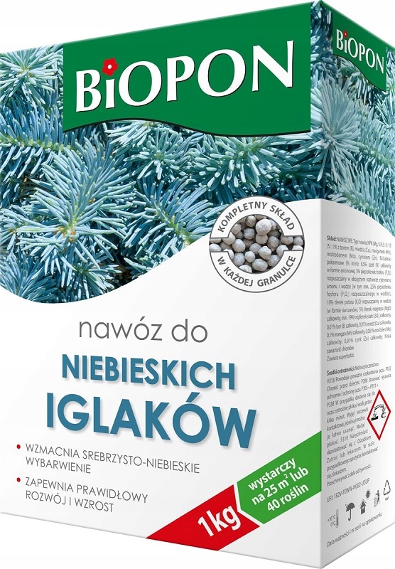 

Biopon nawóz granulat do Niebieskich Iglaków 1kg