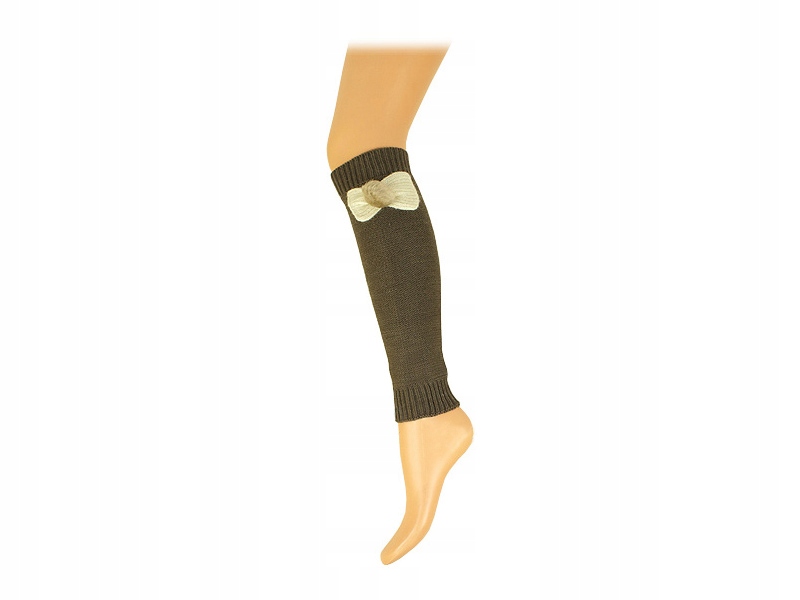 Calzedonia ocieplacze getry brązowe kokarda Kod producenta Calzedonia