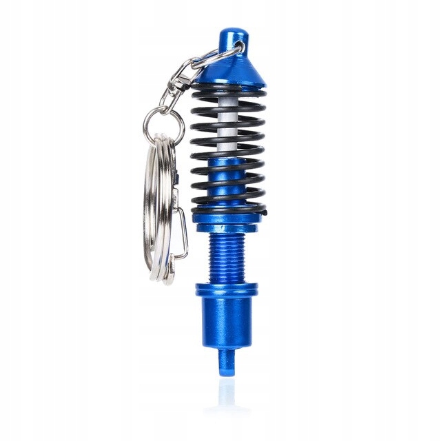 Zdjęcie AWparts BRELOCZEK DO KLUCZY AMORTYZATOR GWINT JDM - NIEBIESKI