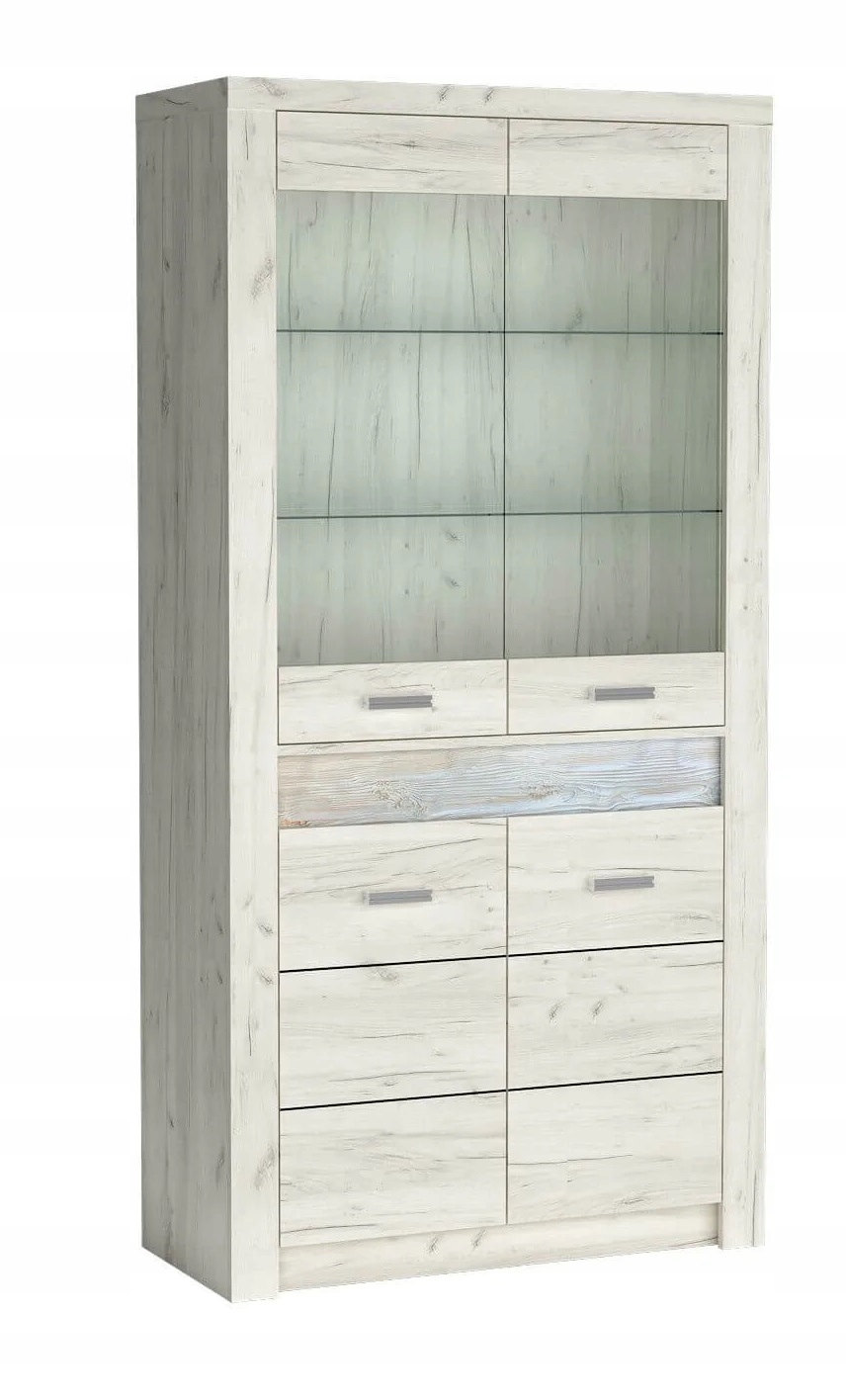 Nowoczesna witryna wysoka do salonu