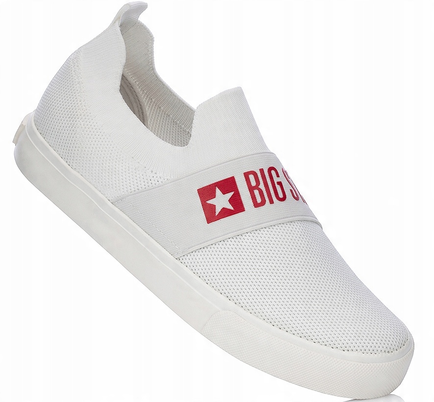 

Big Star Damskie Trampki Wsuwane Białe 41