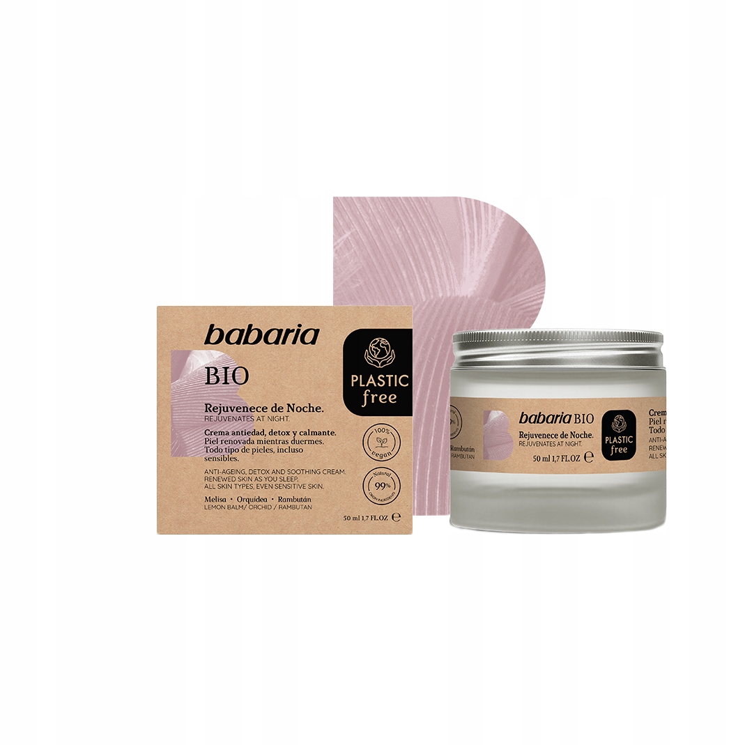 Babaria BIO przeciwstarzeniowy krem na noc 50ml