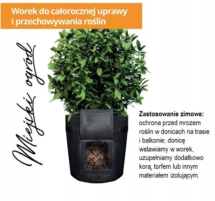Worek Ogrodowy Torba Do Uprawy Roślin 25x30 S EAN (GTIN) 5907774338511