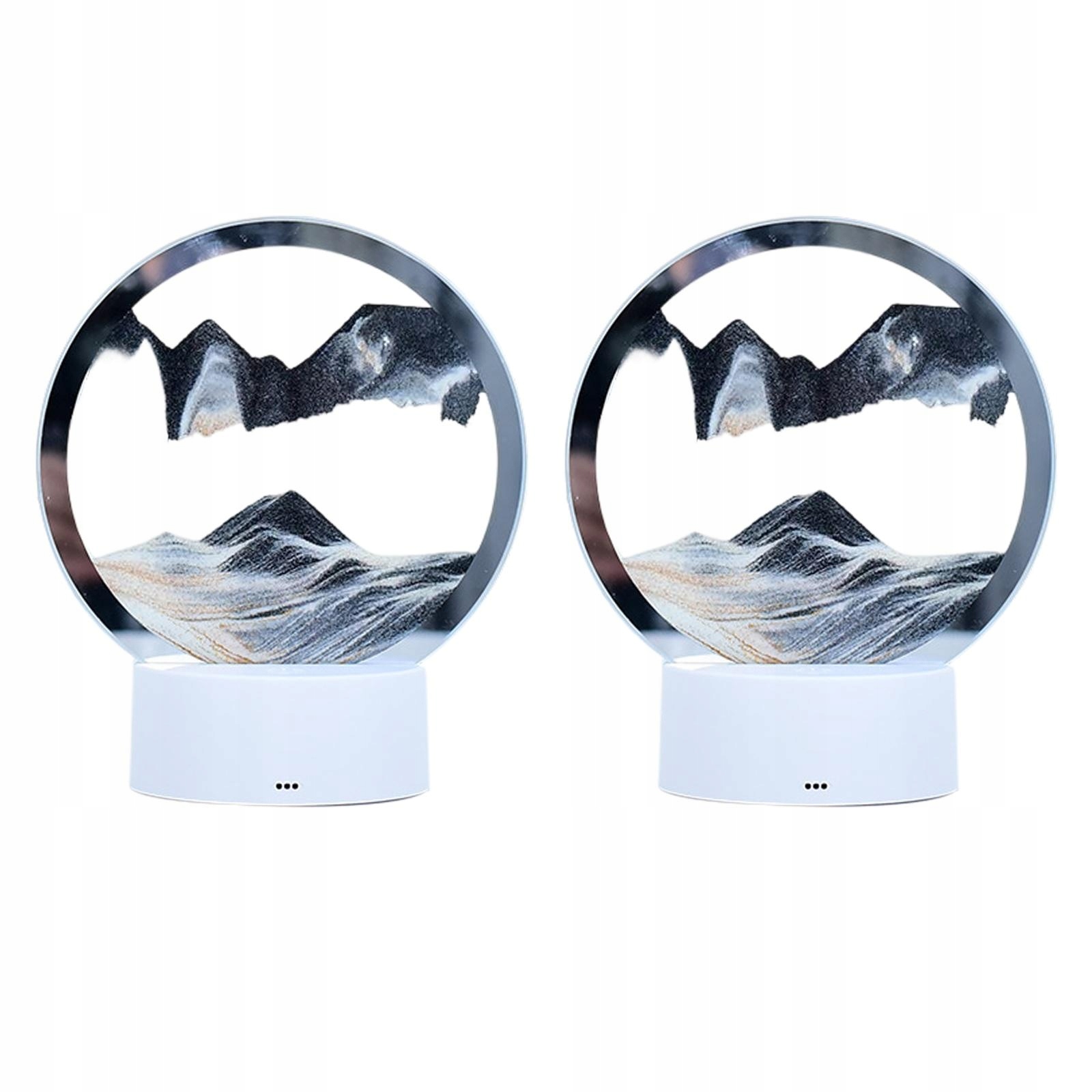 

2x Ruchomy obraz z piaskiem Ruchome piaski Malowidło płynące