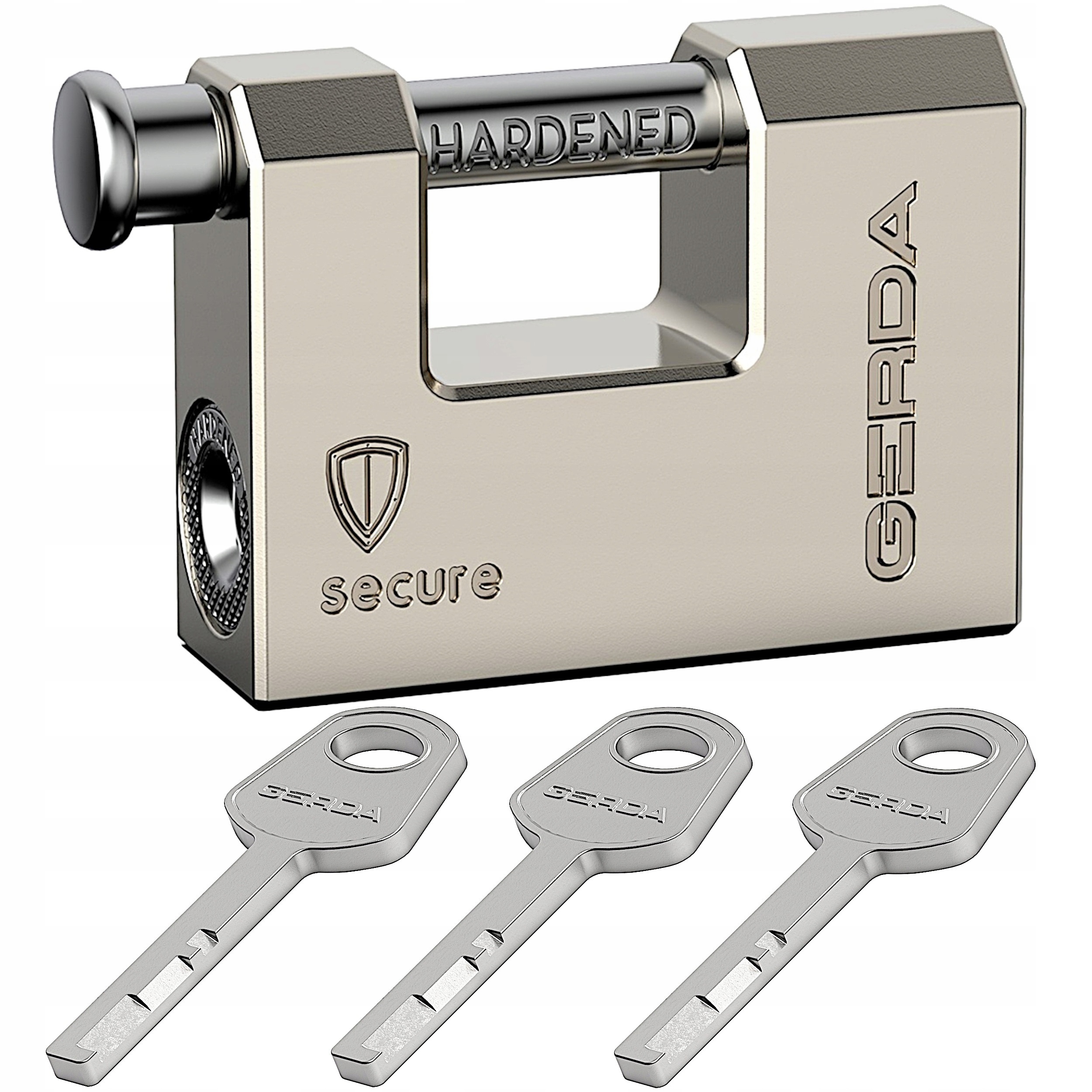 

Kłódka Gerda Secure Wzmocniona Atestowana Kswt 50