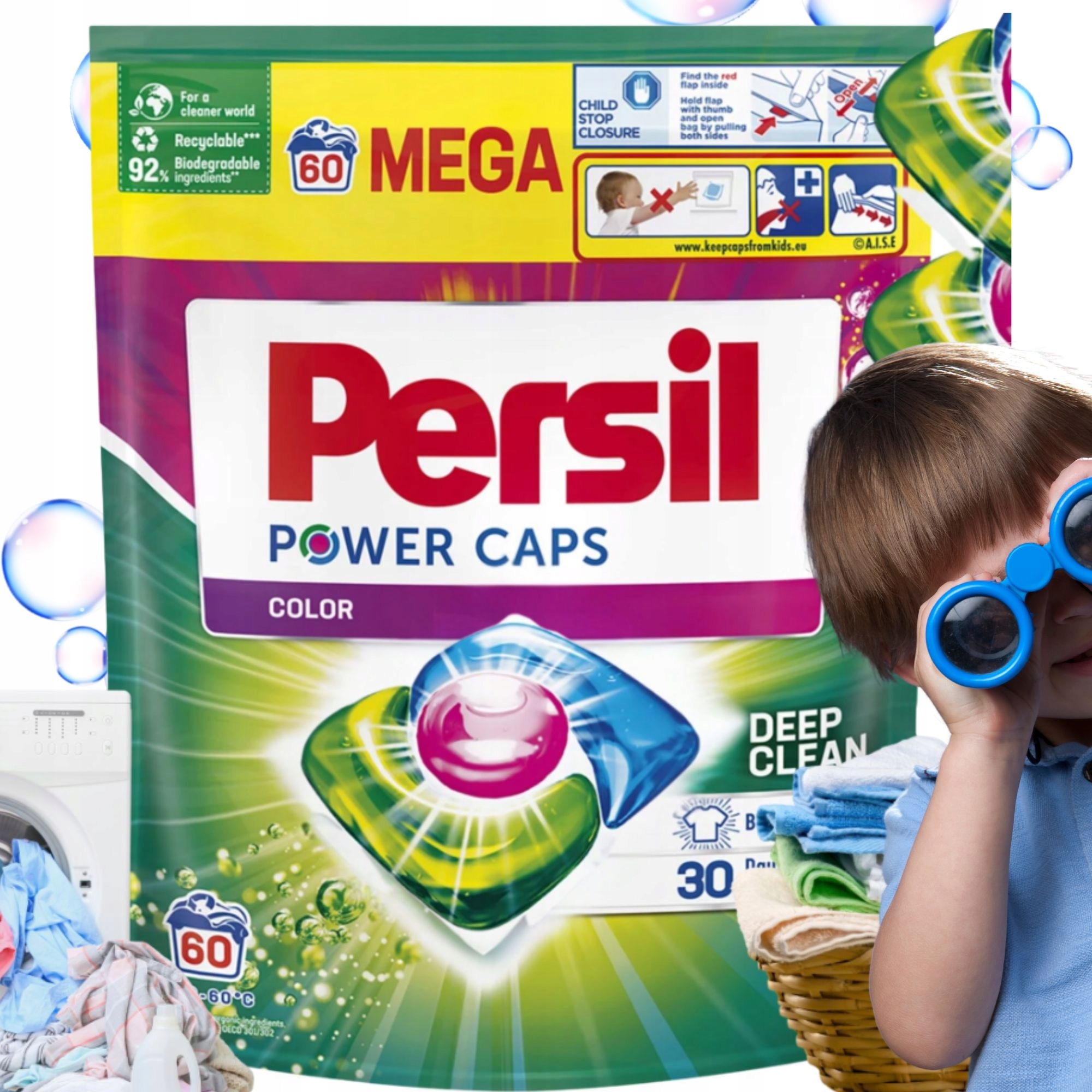 Persil kapsułki do prania Color 60 szt. Deep Clean