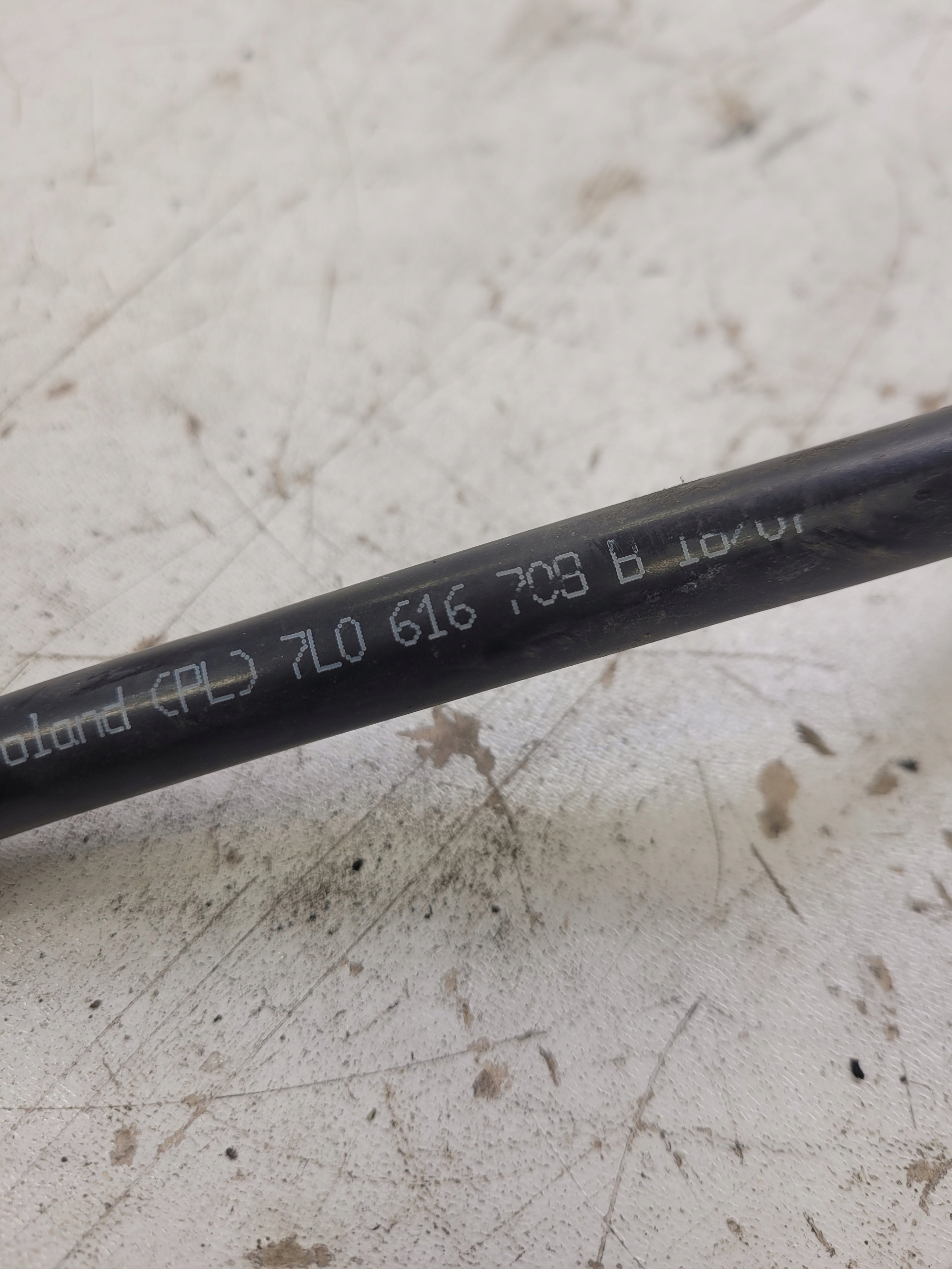 wiring hose vacual AUDI Q7 4L 7L0616708B