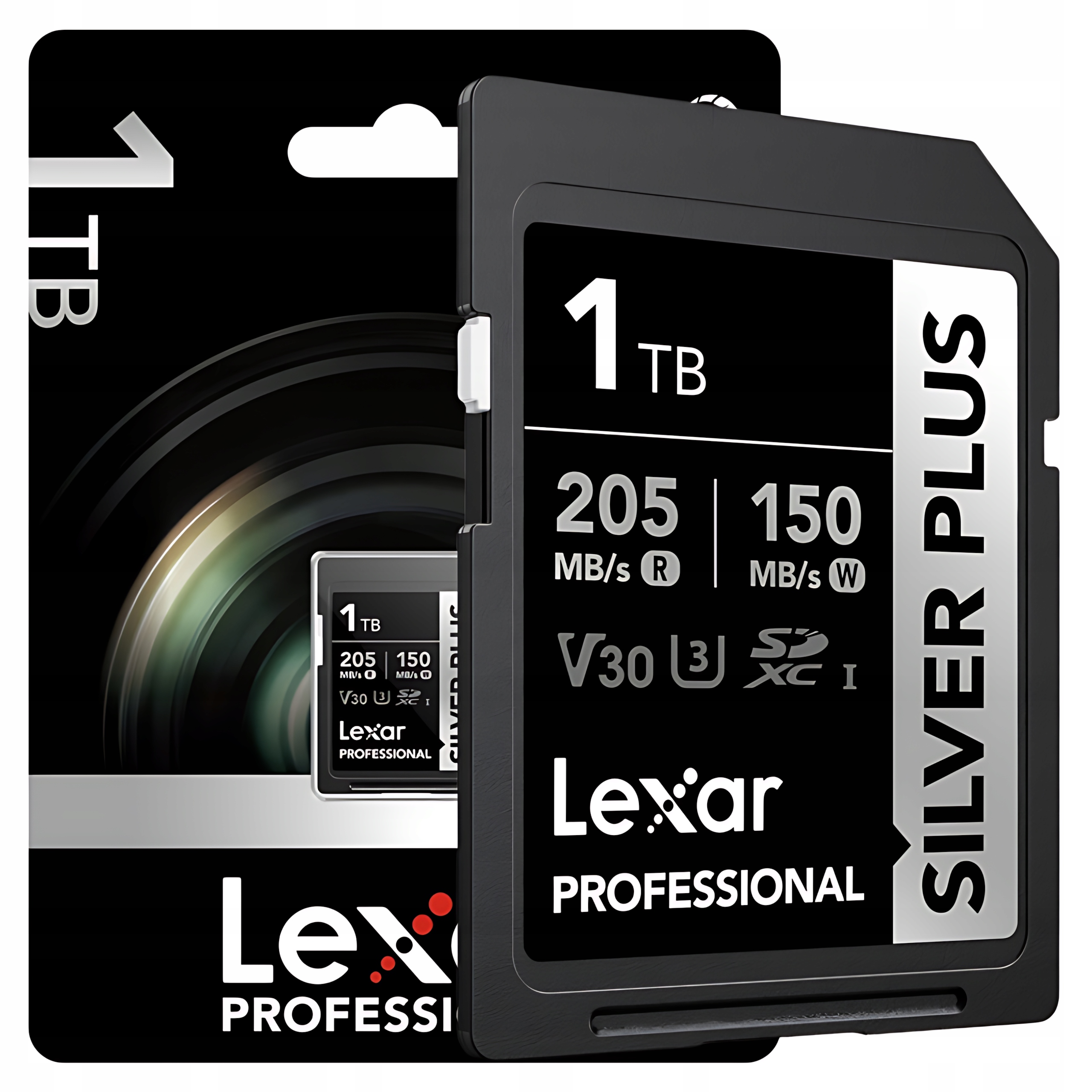 Lexar Paměťová karta Sdxc 1TB Paměť Professional Silver Plus Uhs-i U3 V30
