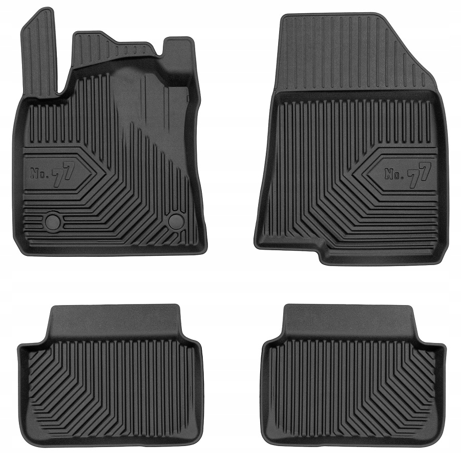 Gumové Koberce Dacia Logan 3 od roku 2020 Korytka 77