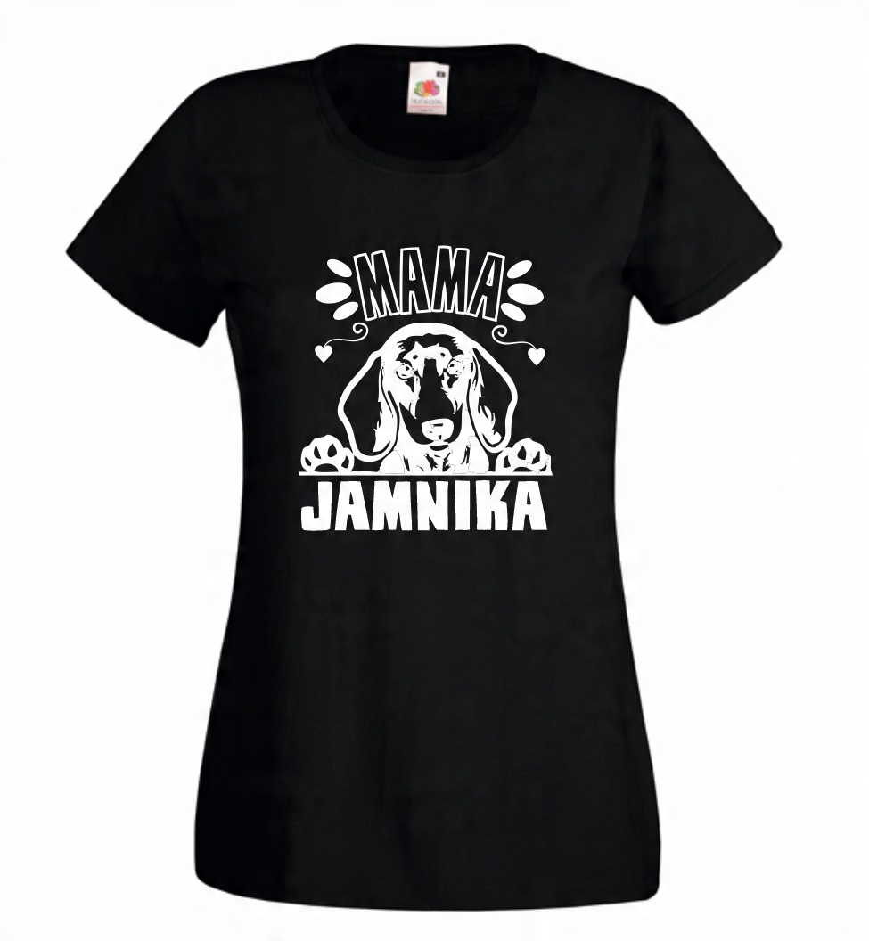 

Koszulka damska Mama Jamnika r M