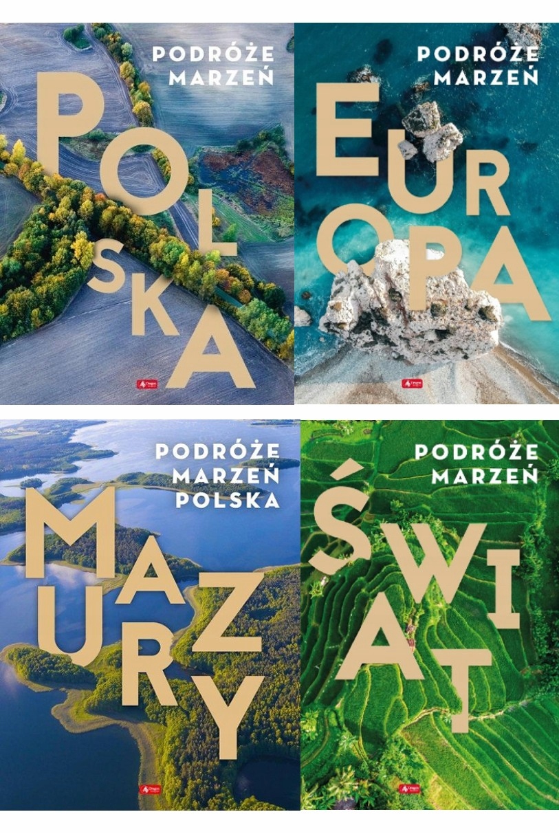 

Podróże marzeń Zestaw 4w1 Seria