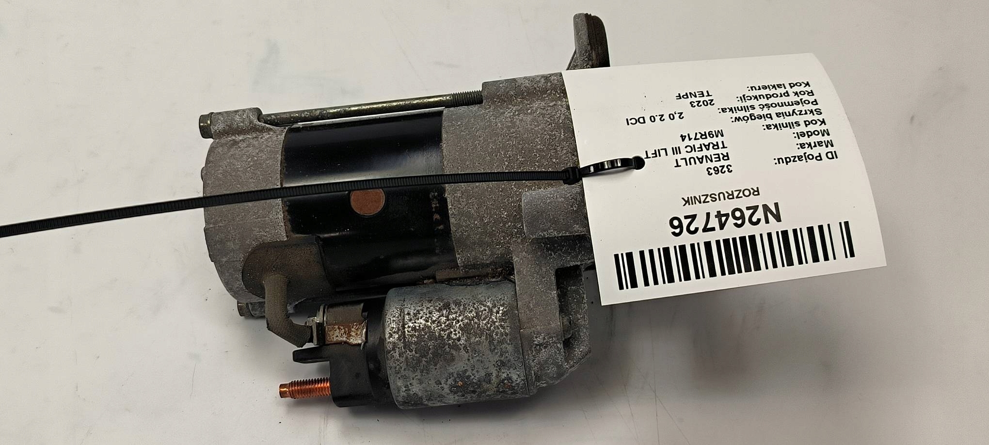 starter 233001791R 2.0 DCI RENAULT TRAFIC III LIFT