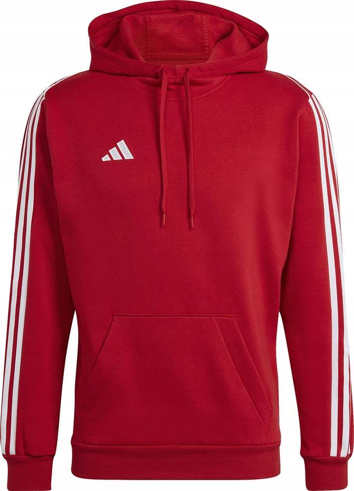 Pánská Mikina Adidas Tiro 23 League Sweat Hoodie Červeno-bílá HS3600 vel. L