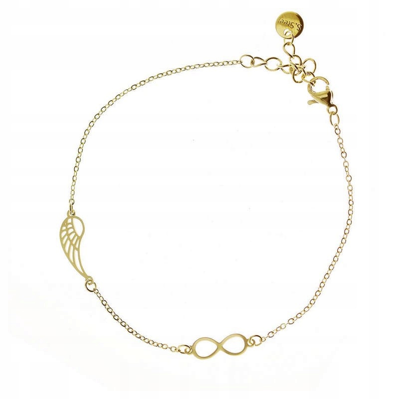 

Bransoletka złota stal chirurgiczna