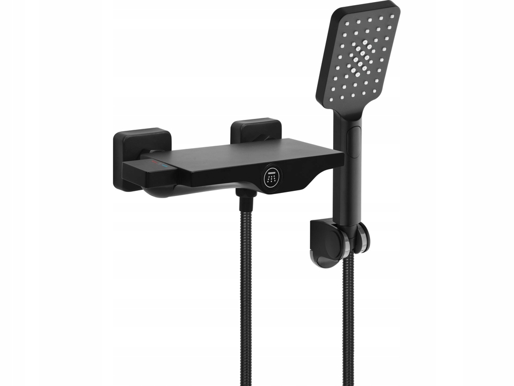 Termostatická Sprchová Baterie Noir 2 Sprchový Set Fala 75887