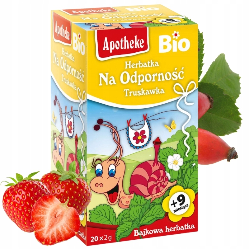 APOTHEKE HERBATKA DZIECI ODPORNOŚĆ TRUSKAWKA