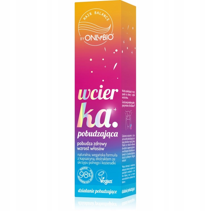 

Onlybio Hair Wcierka Pobudzająca Wzrost Włosów 100
