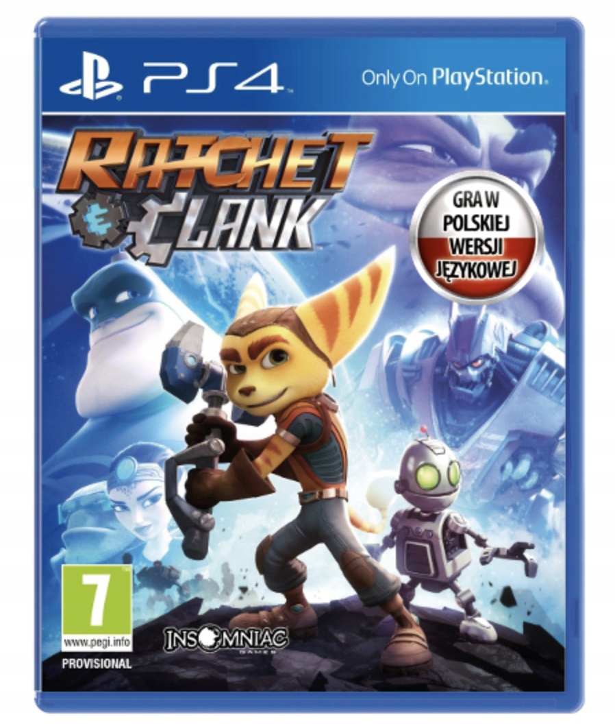 

PS4 Ratchet & Clank Nowa Polski Dubbing