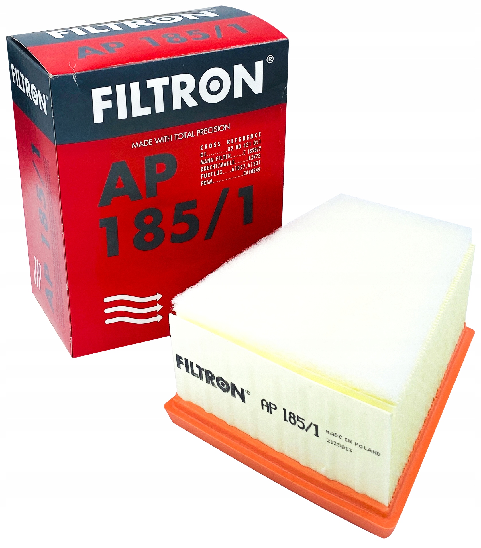 

Filtron Filtr Powietrza AP185/1 Ap 185/1