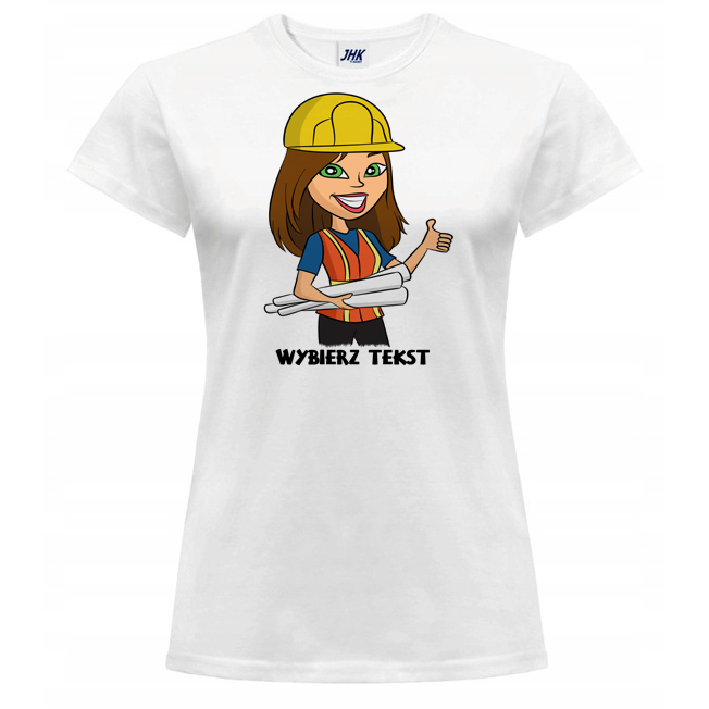 

Koszulka Damska T-shirt Zawód Architekt Prezent M