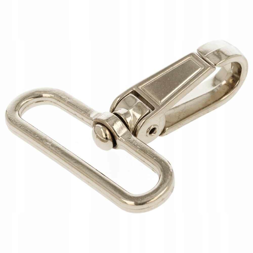 Karabina 48mm x 60mm Karabina Zapínání 10 Ks Stříbrná