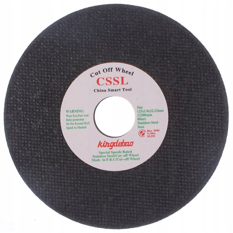 

Tarcza do cięcia metalu, stali Cssl 125x1.0