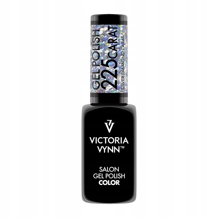 

Gel Polish 225 Carat Silver Diamond 8ml Victoria V