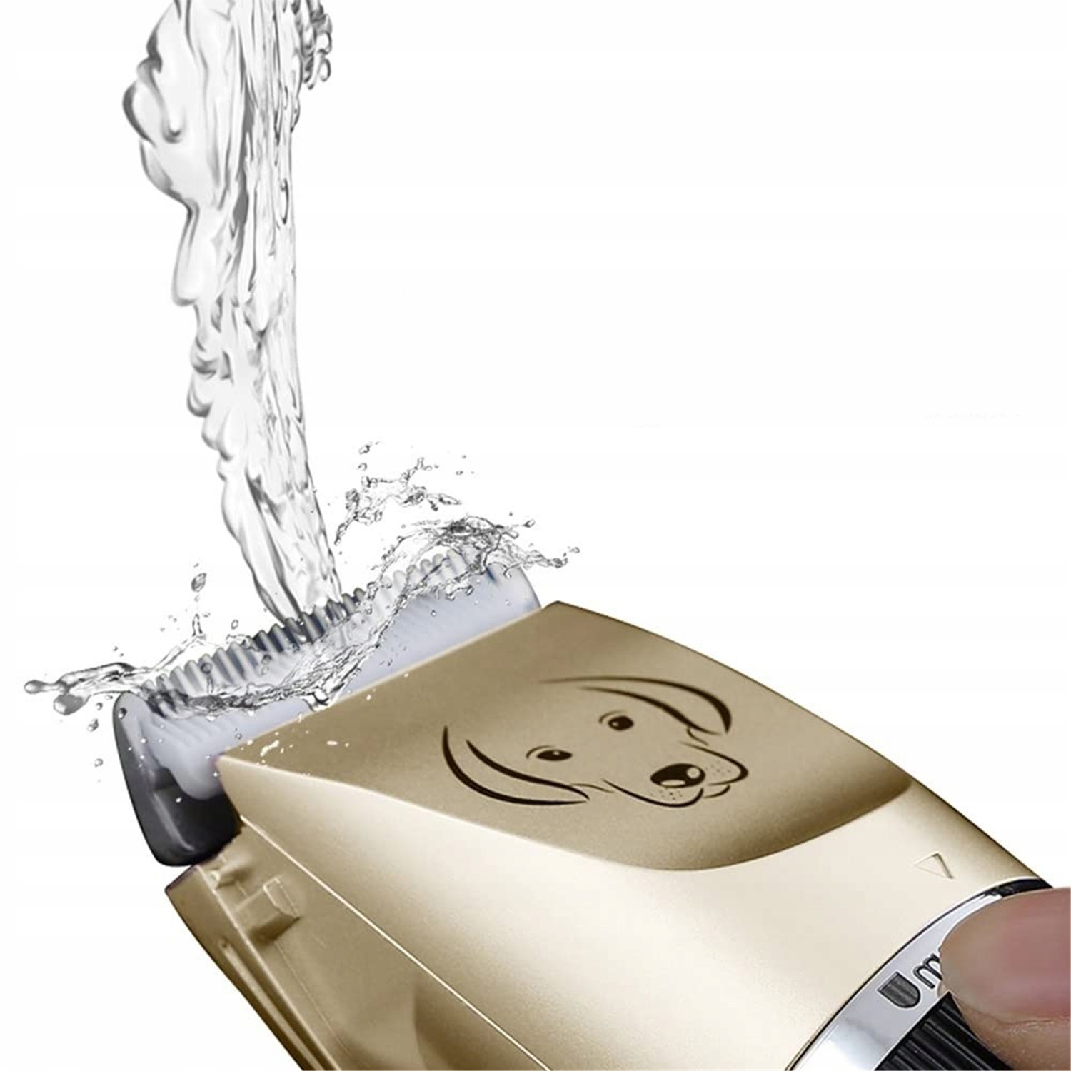 Levně Bezdrátový Zastřihovač Psů Usb Nabíjení 4 Nástavce 3-12 MM