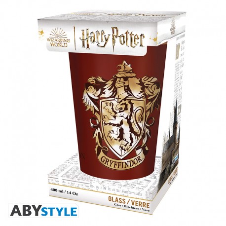 Harry Potter Duża Szklanka 400ML Gryffindor