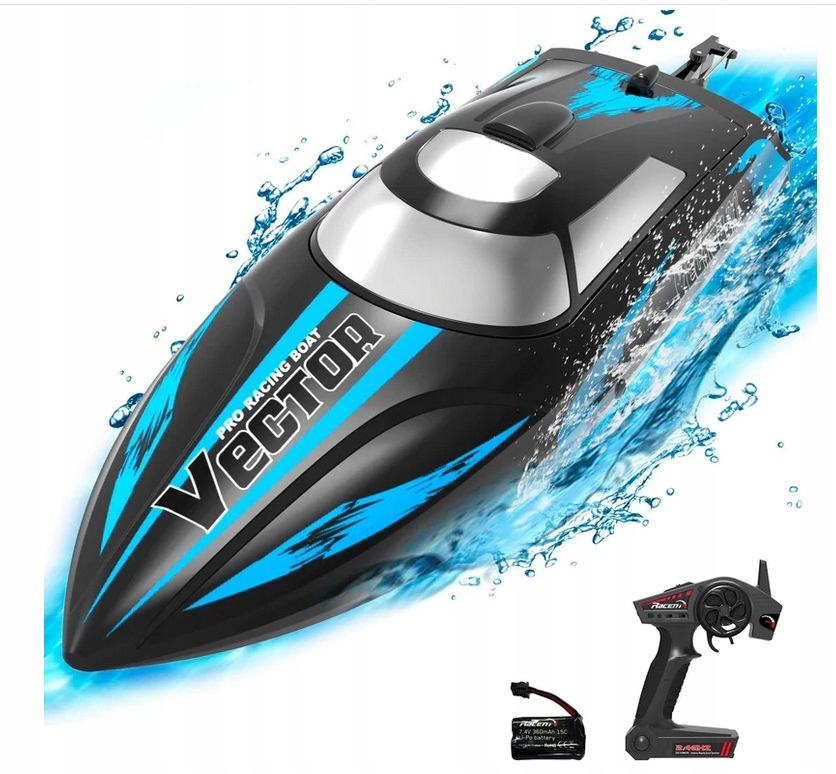 

VolantexRC Vector 30 łódź 795-3 Rtr 30km/h czarny