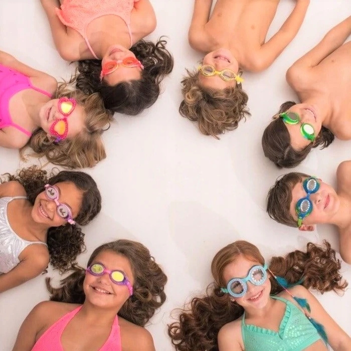 Aqua2ude Okulary do pływania Superhero Bling2go EAN (GTIN) 810029705356