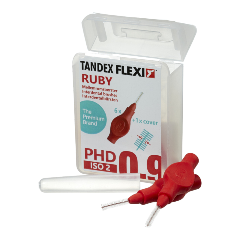 Tandex Flexi 0.5-3.0 mm 6 szczoteczek międzyzęb.