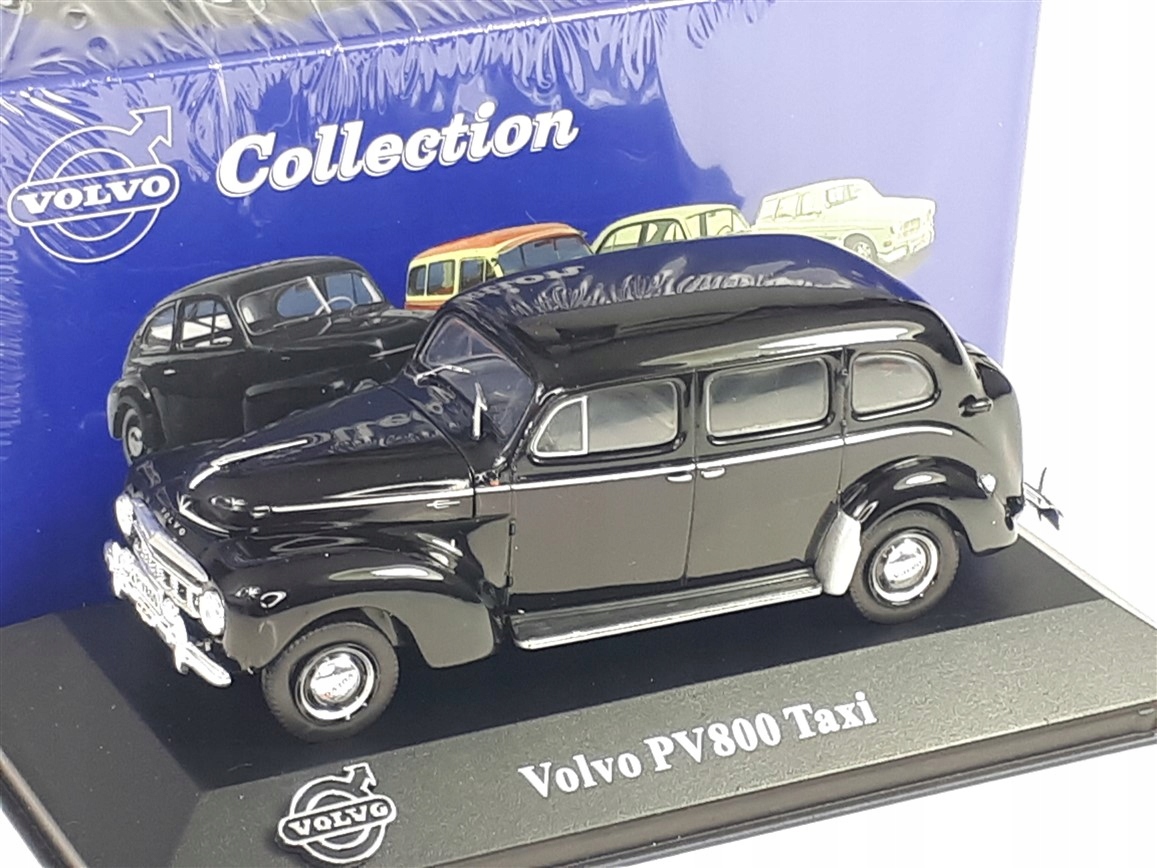 Atlas Volvo PV800 Taxi 1938 Černá 1:43